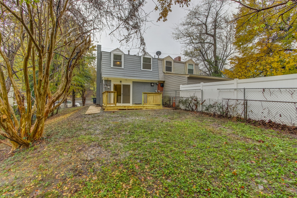 Back of the house