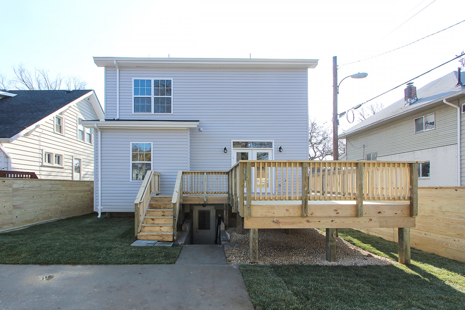 Back of the house