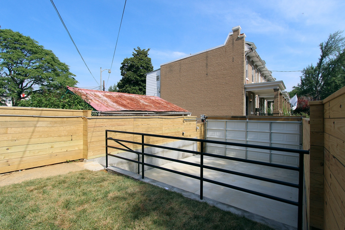 Back of the house