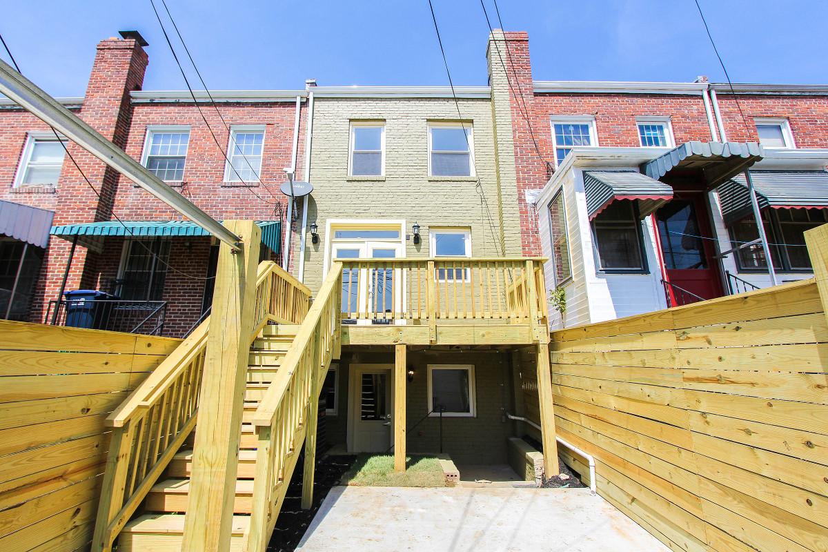 Back of the house