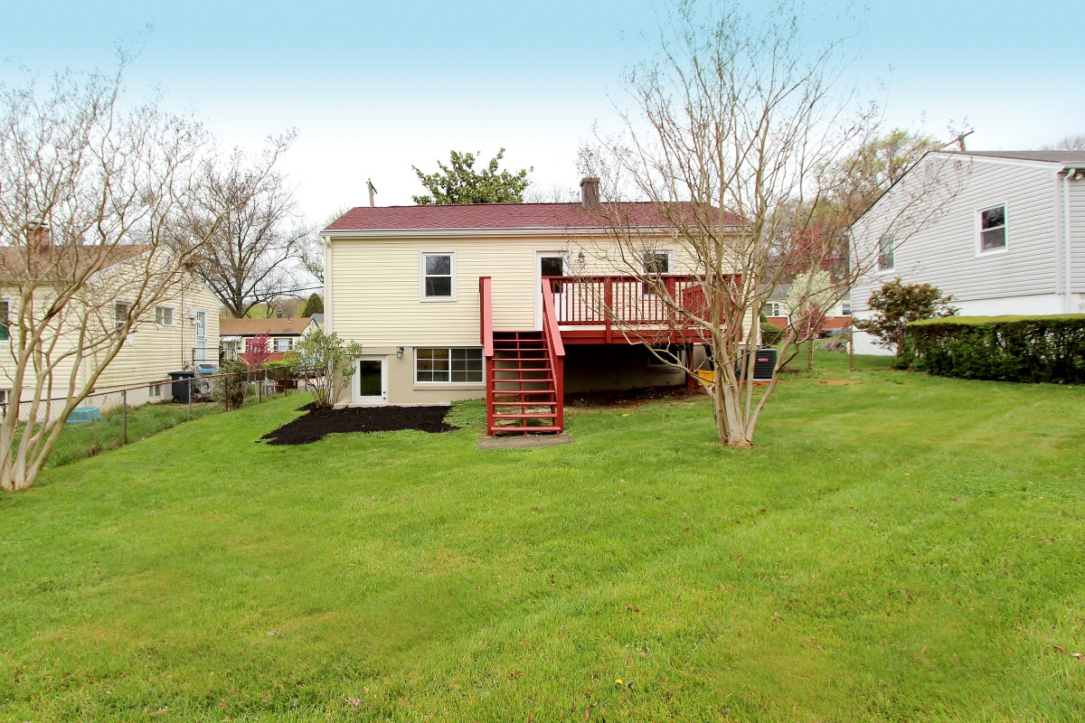Back of the house