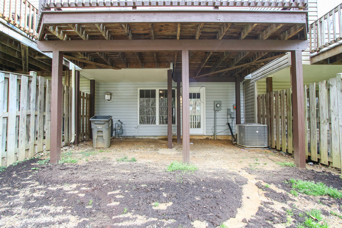 Back of the house
