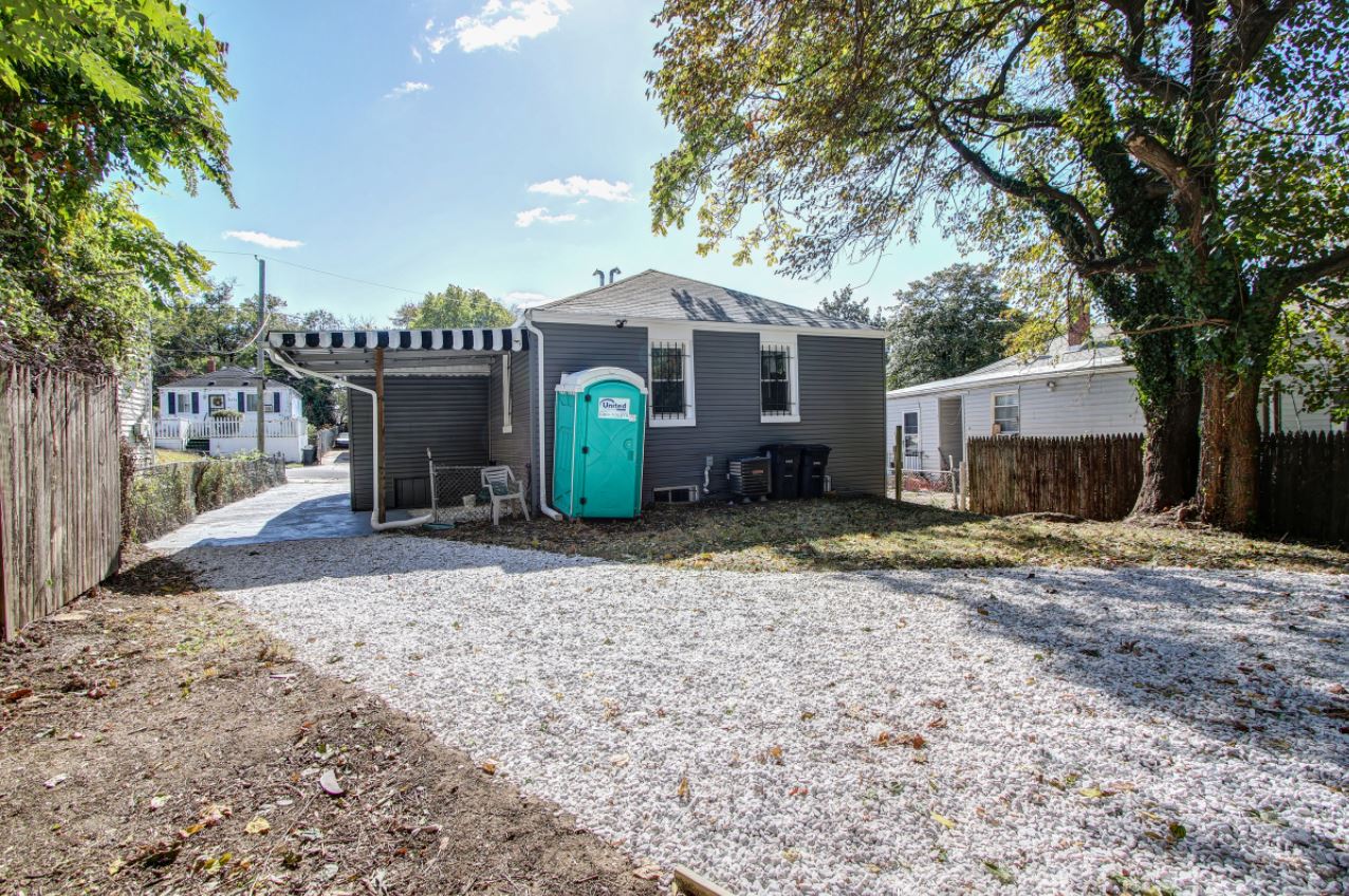 Back of the house