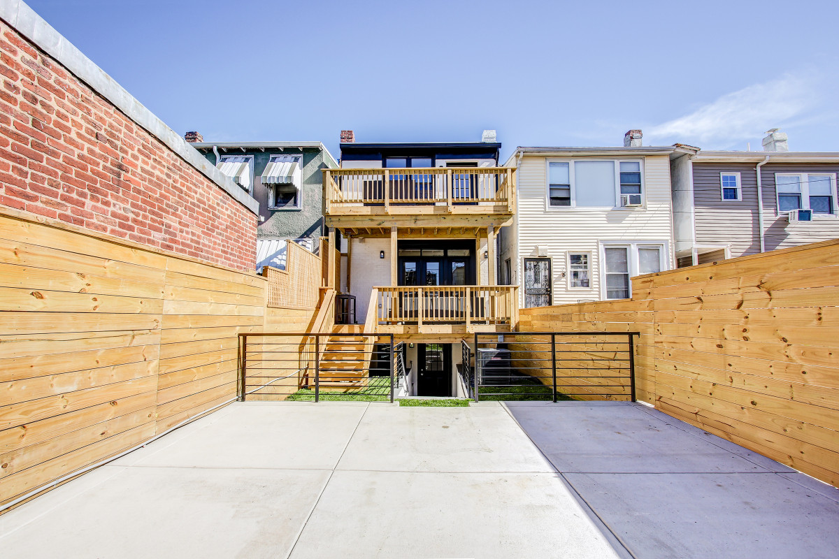 Back of the house