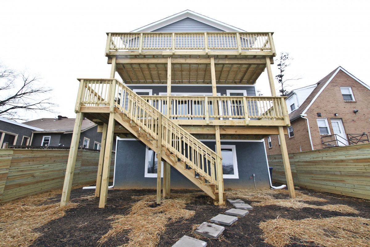 Back of the house